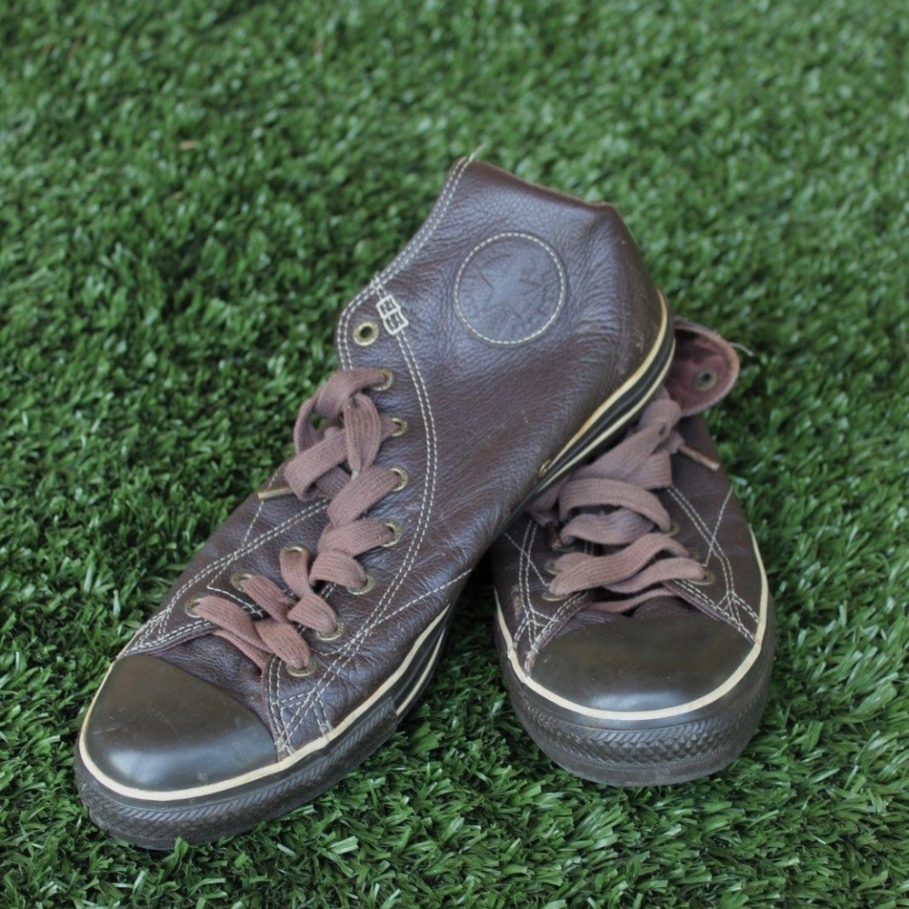 Converse Leather Hightops